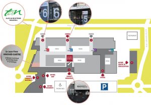 Plan de la clinique Jules Verne