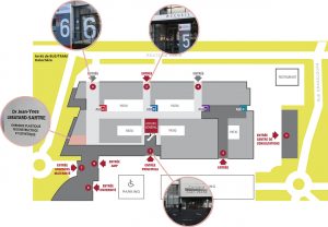 Plan de la clinique Jules Verne